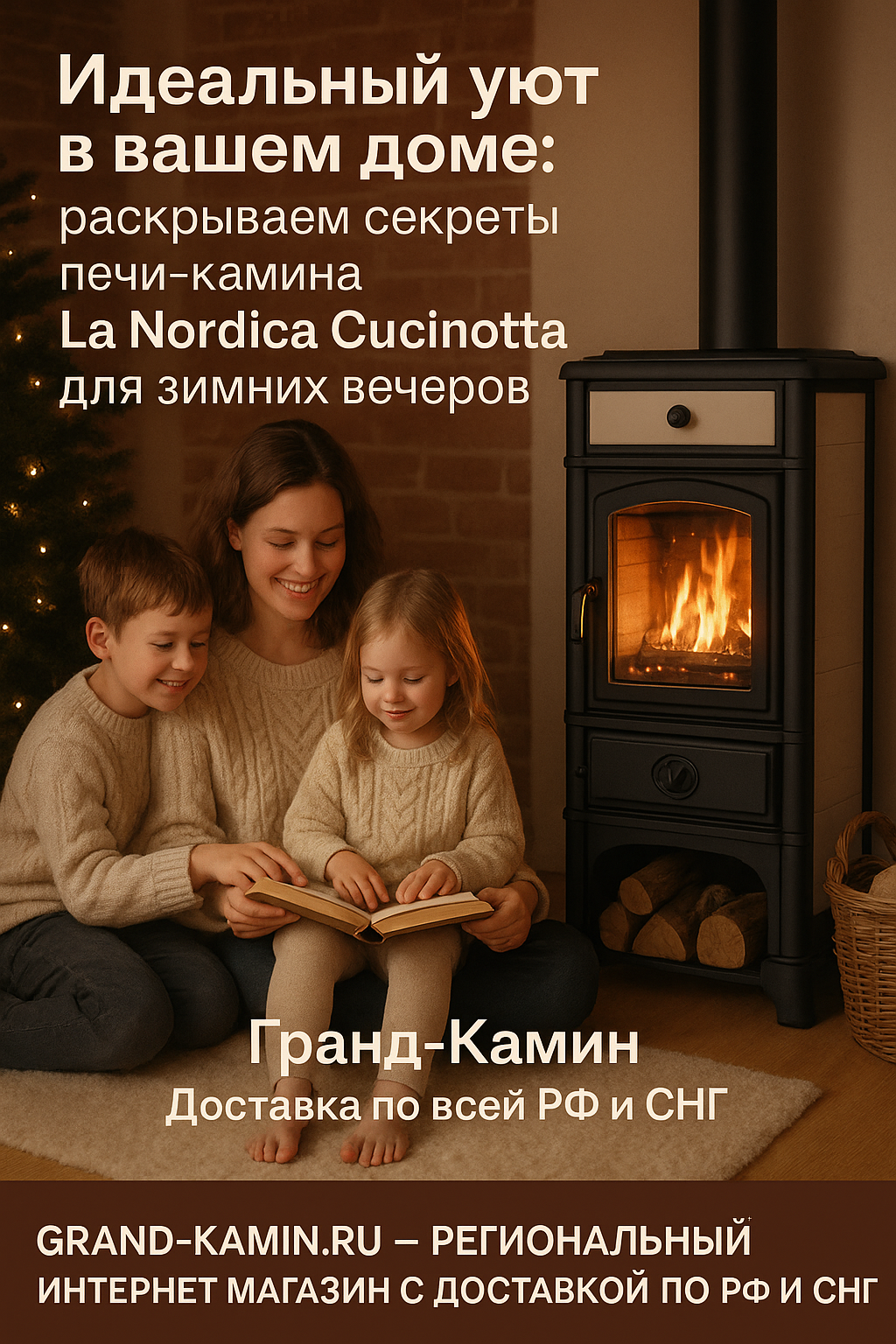 Идеальный уют в вашем доме: раскрываем секреты печи-камина La Nordica Cucinotta для зимних вечеров