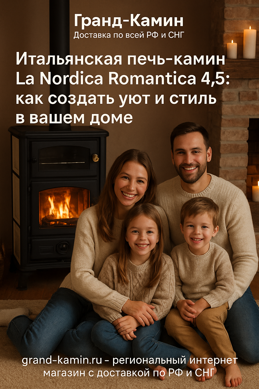 Итальянская печь-камин La Nordica Romantica 4,5: как создать уют и стиль в вашем доме