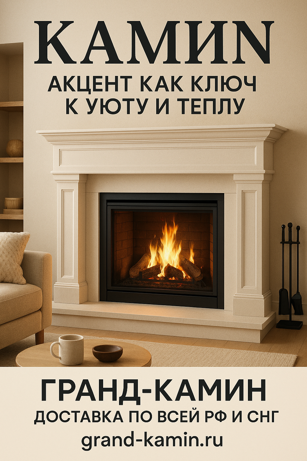 Камин Акцент как ключ к уюту и теплу: откройте секреты идеального домашнего очага