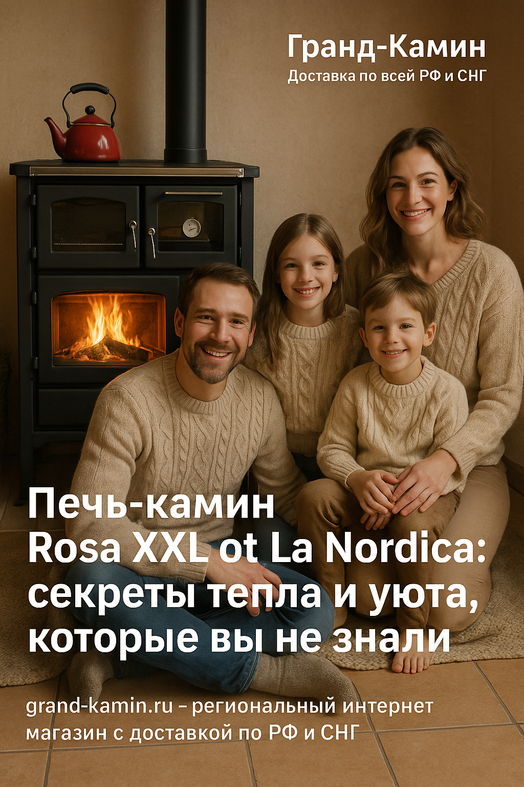 Печь-камин Rosa XXL от La Nordica: секреты тепла и уюта, которые вы не знали