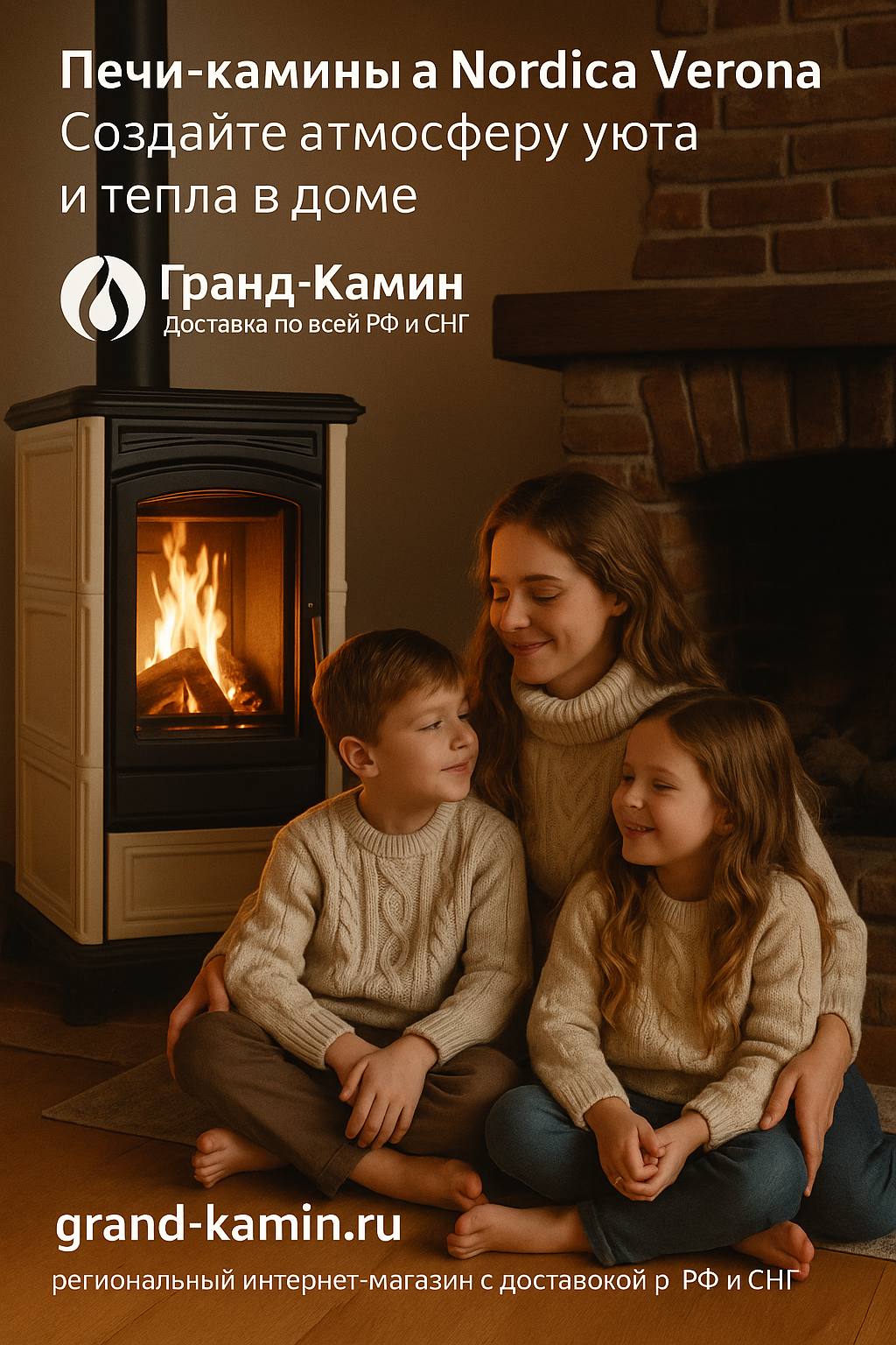 Печи-камины La Nordica Verona: как создать атмосферу уюта и тепла в доме с помощью итальянского дизайна