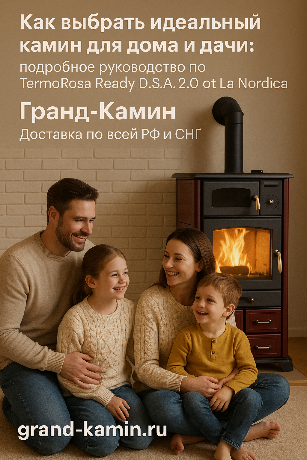 Как выбрать идеальный камин для дома и дачи: подробное руководство по TermoRosa Ready D.S.A. 2.0 от La Nordica