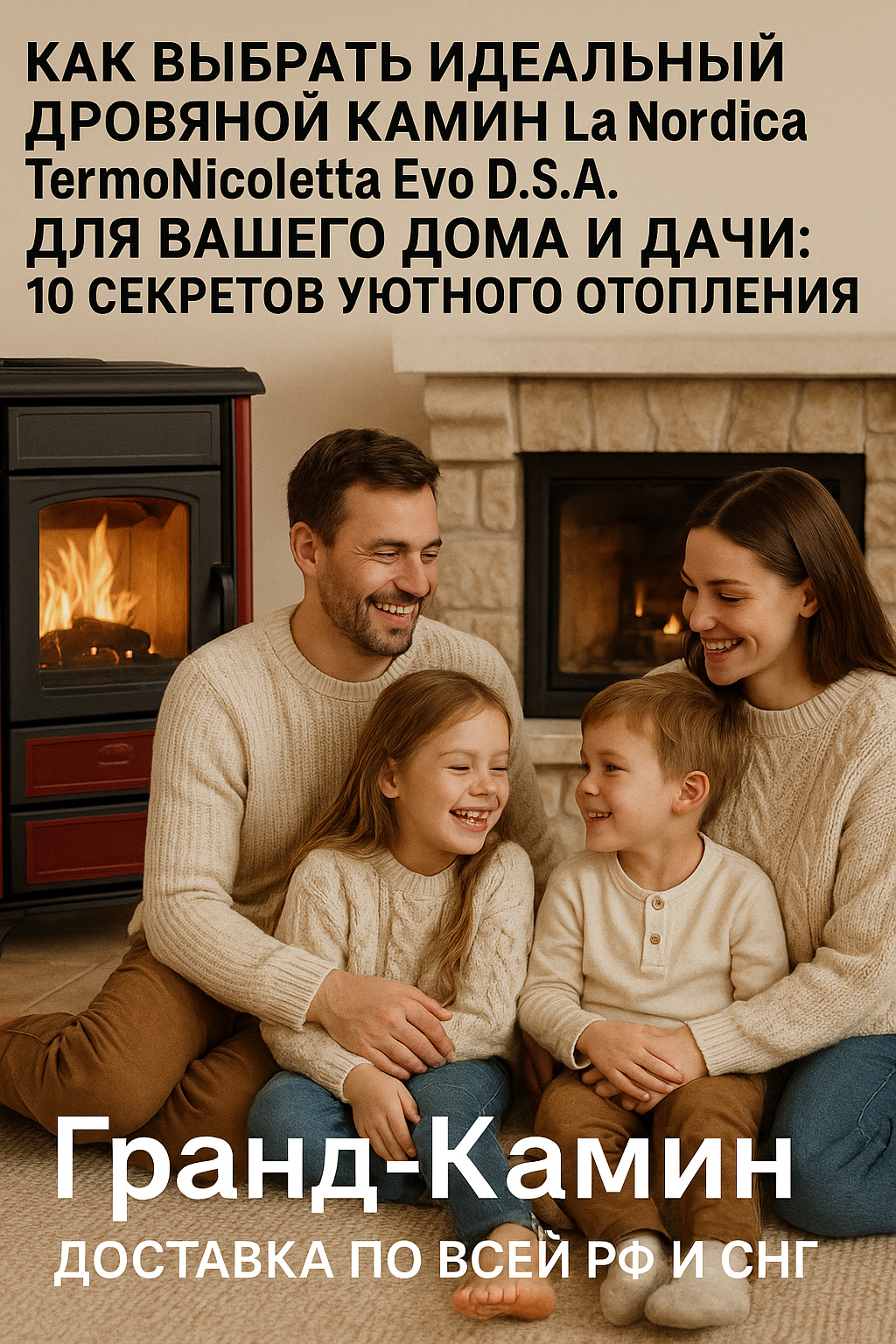 Как выбрать идеальный дровяной камин La Nordica TermoNicoletta Evo D.S.A. для вашего дома и дачи: 10 секретов уютного отопления