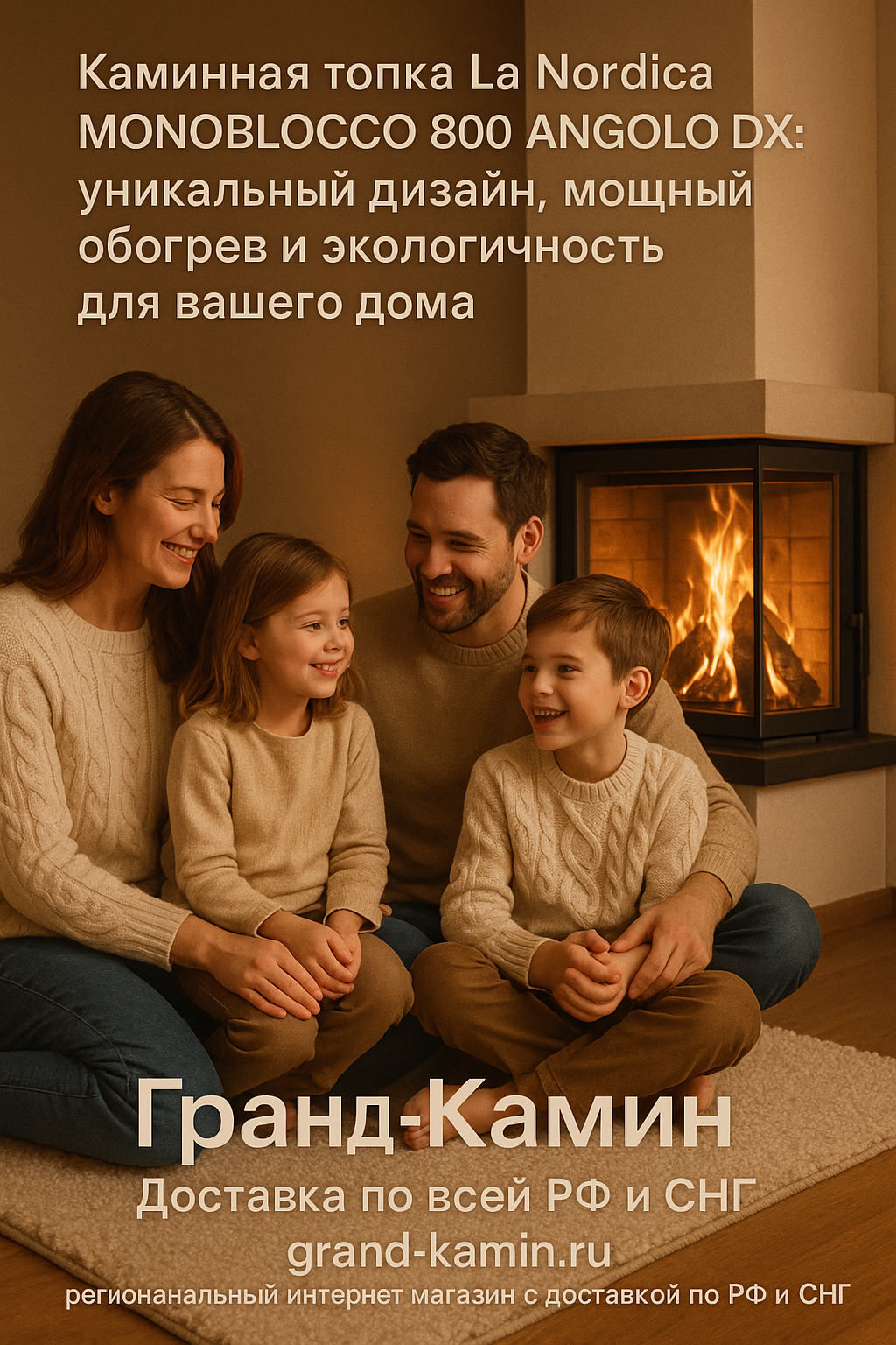 Каминная топка La Nordica MONOBLOCCO 800 ANGOLO DX: уникальный дизайн, мощный обогрев и экологичность для вашего дома