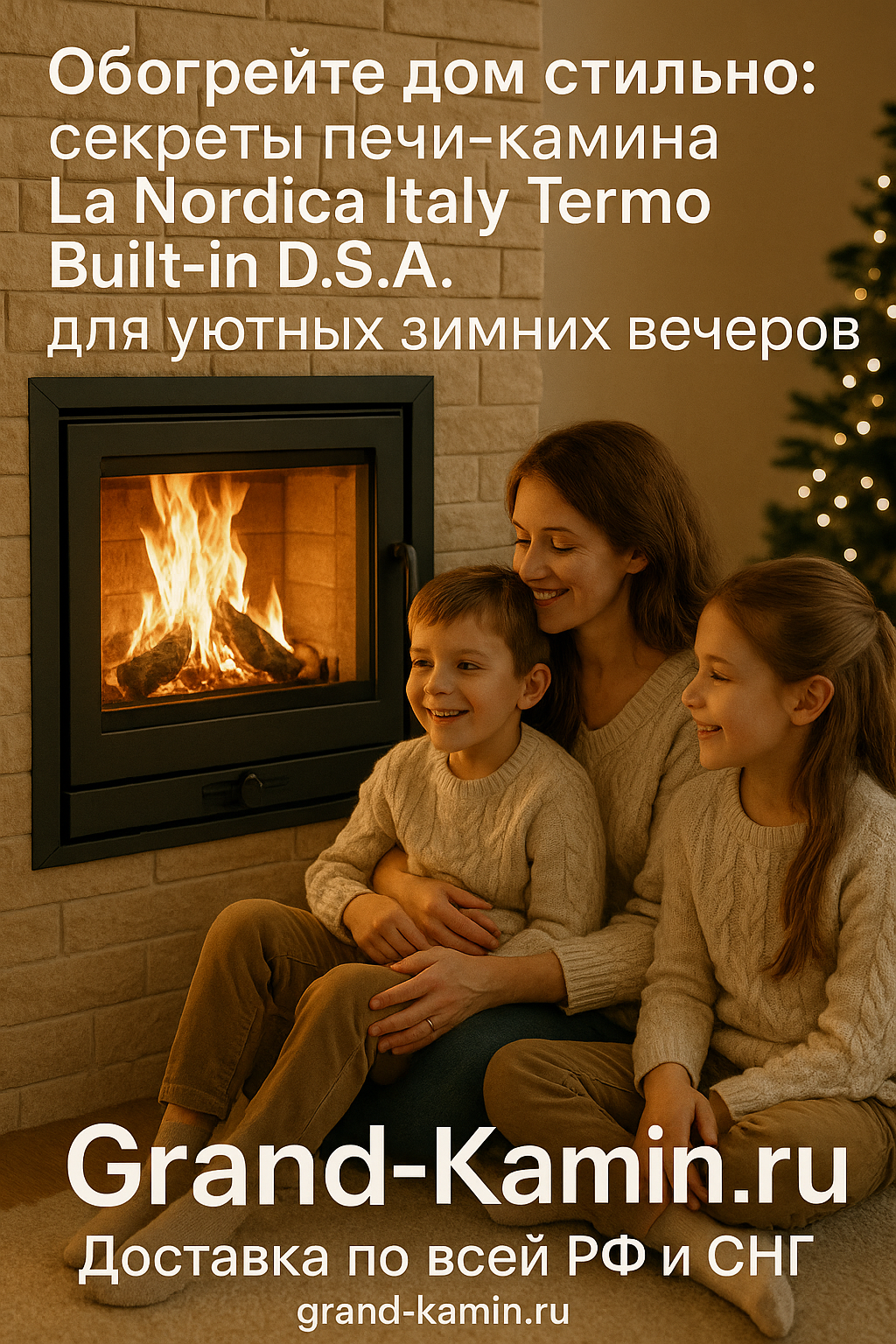 Обогрейте дом стильно: секреты печи-камина La Nordica Italy Termo Built-in D.S.A. для уютных зимних вечеров