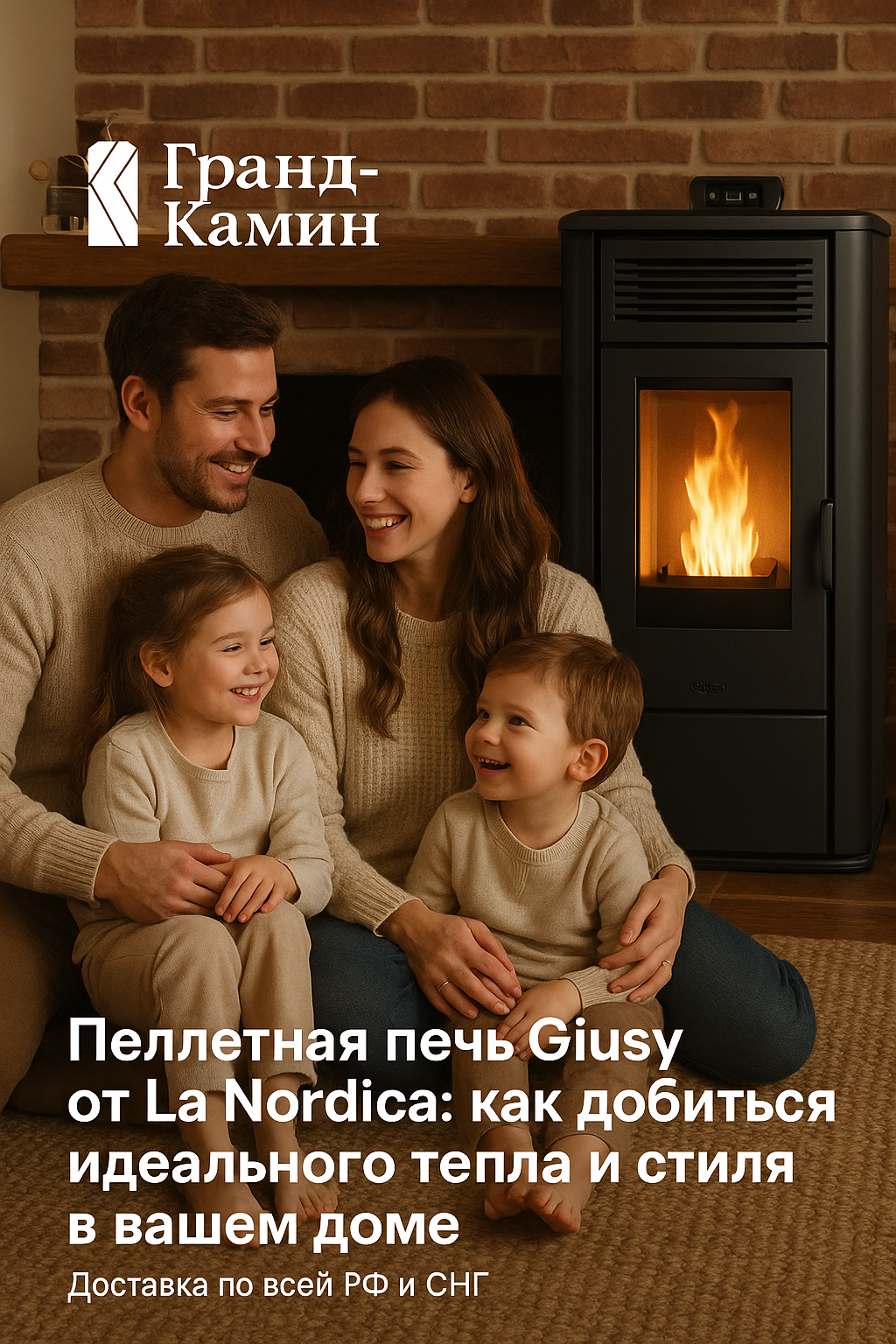 Пеллетная печь Giusy от La Nordica: как добиться идеального тепла и стиля в вашем доме