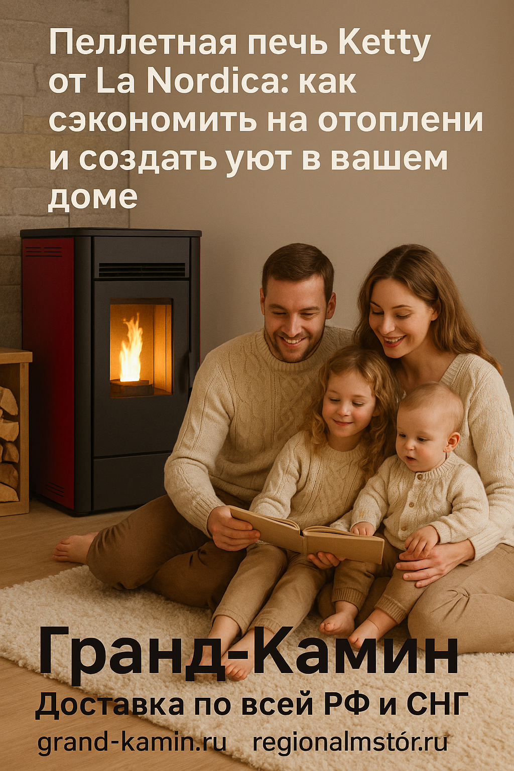 Пеллетная печь Ketty от La Nordica: как сэкономить на отоплении и создать уют в вашем доме