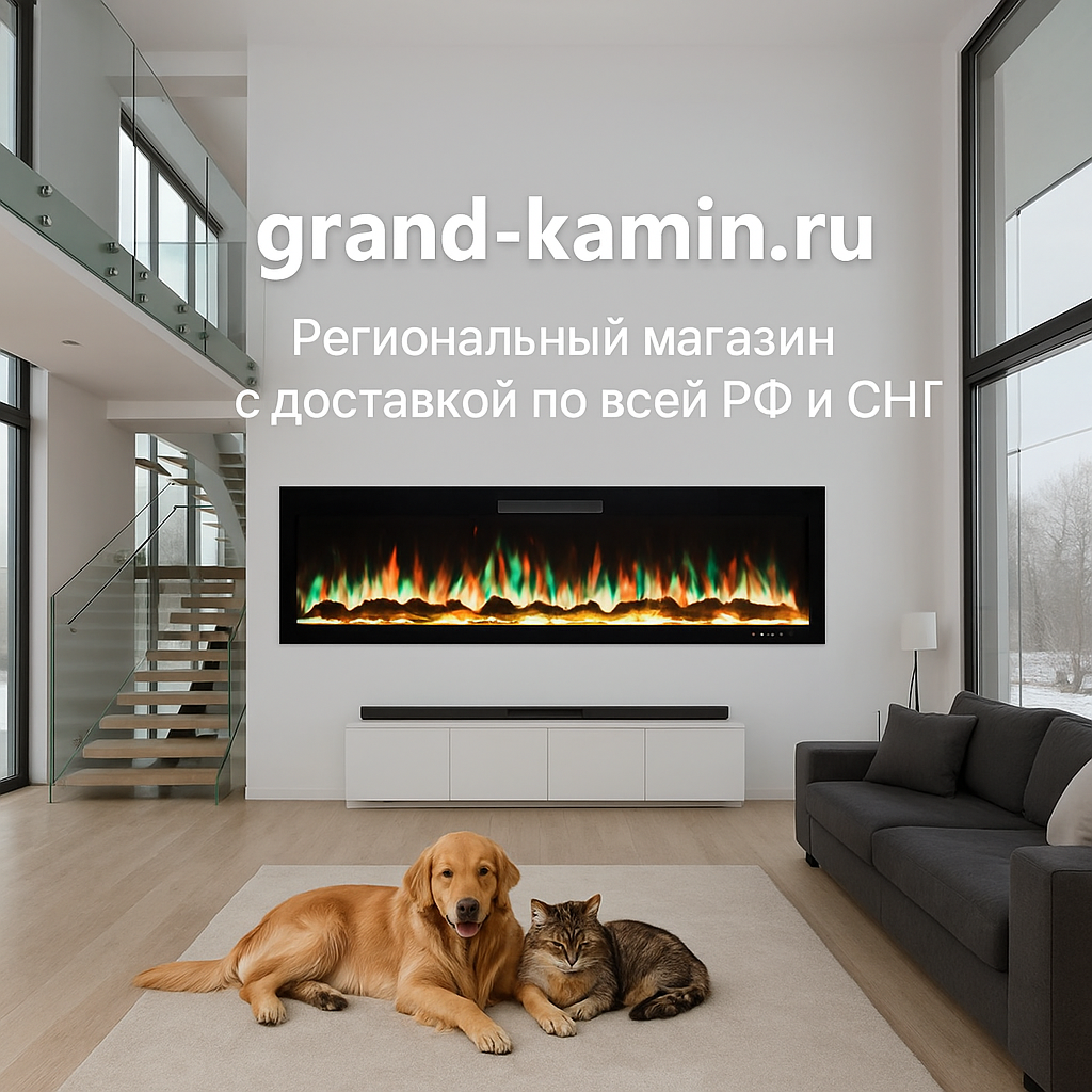 Электрический камин Diamond-S 60: как создать уют и стиль в вашем доме с помощью LED-подсветки и звуковых эффектов