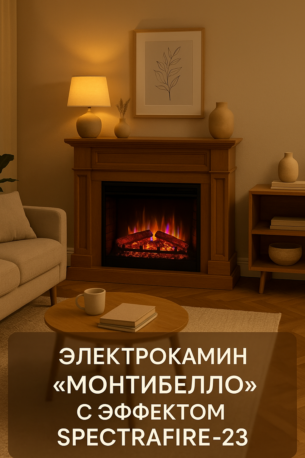 Электрический камин Montibello: как создать атмосферу тепла и стиля в вашем доме с эффектом живого пламени