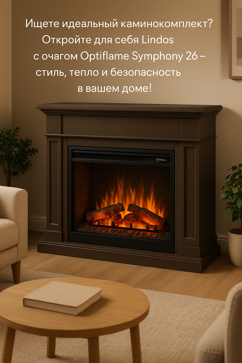 Как выбрать идеальный электрический камин: советы по стилю, безопасности и функциональности для вашего дома