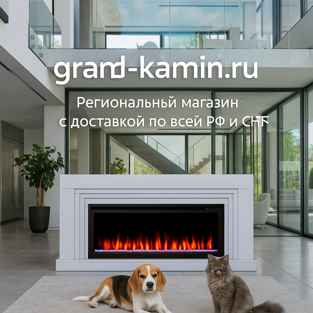 Погружение в уют: как электрокамин Stanley 42 с очагом Saphir 42 изменит ваш дом навсегда