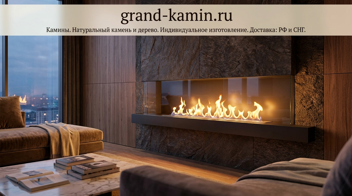 Как биокамин SappFire Торцевой 1800 превращает ваш интерьер в настоящий огненный шедевр без лишнего дыма