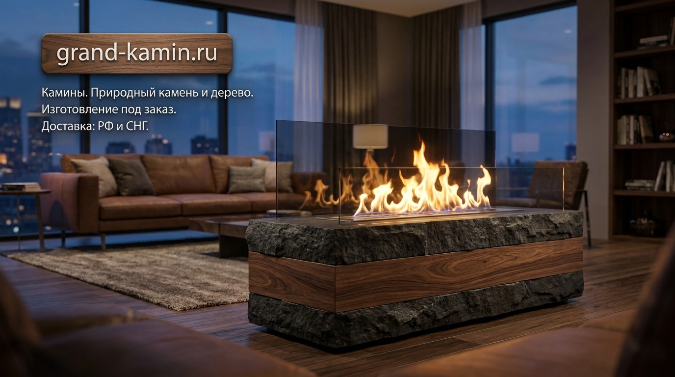 Напольный биокамин SappFire Manhattan: как создать атмосферу уюта без лишних хлопот
