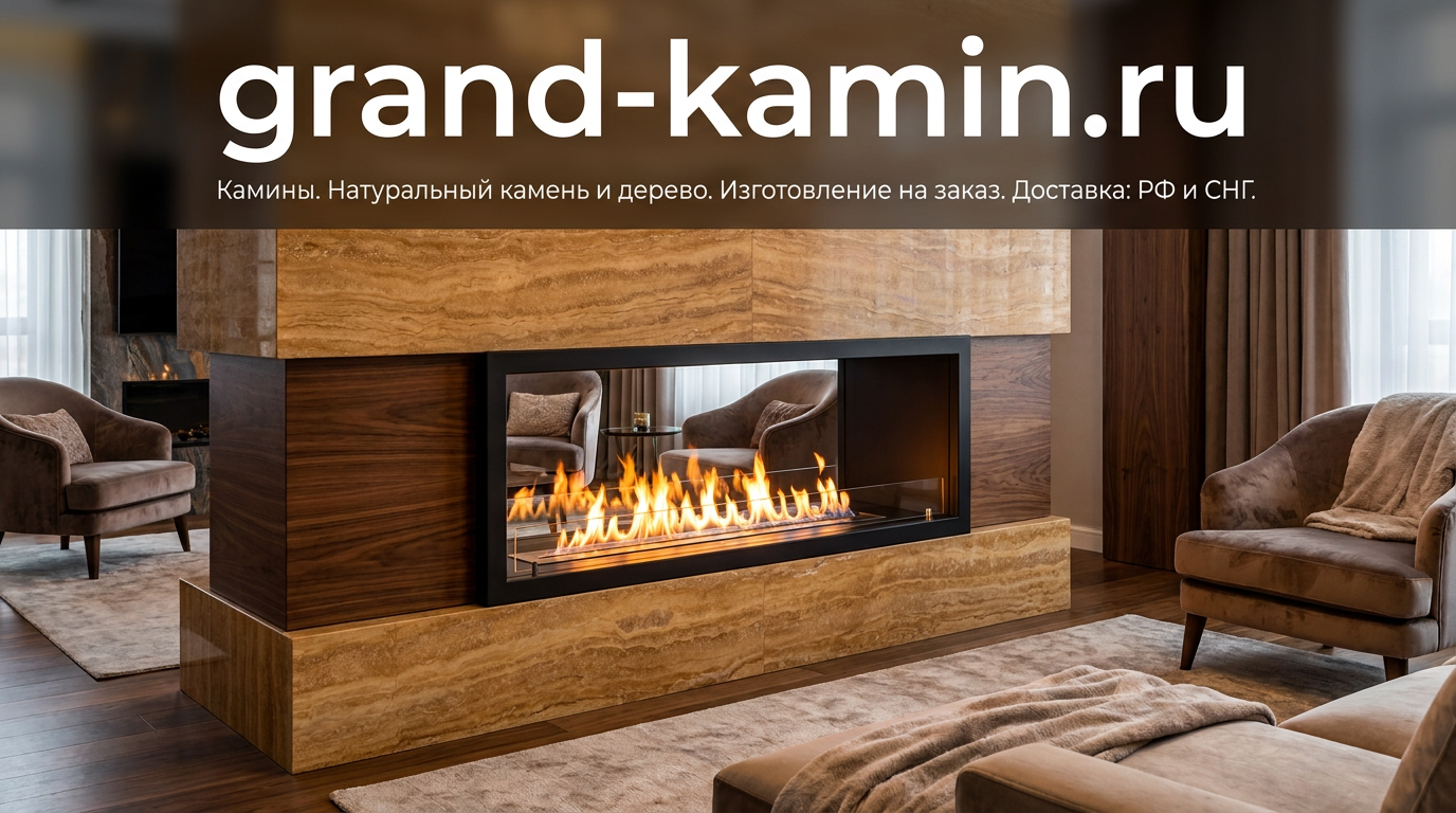Сквозной биокамин SappFire 800: как создать уникальный интерьер с живым огнем без дыма и проблем