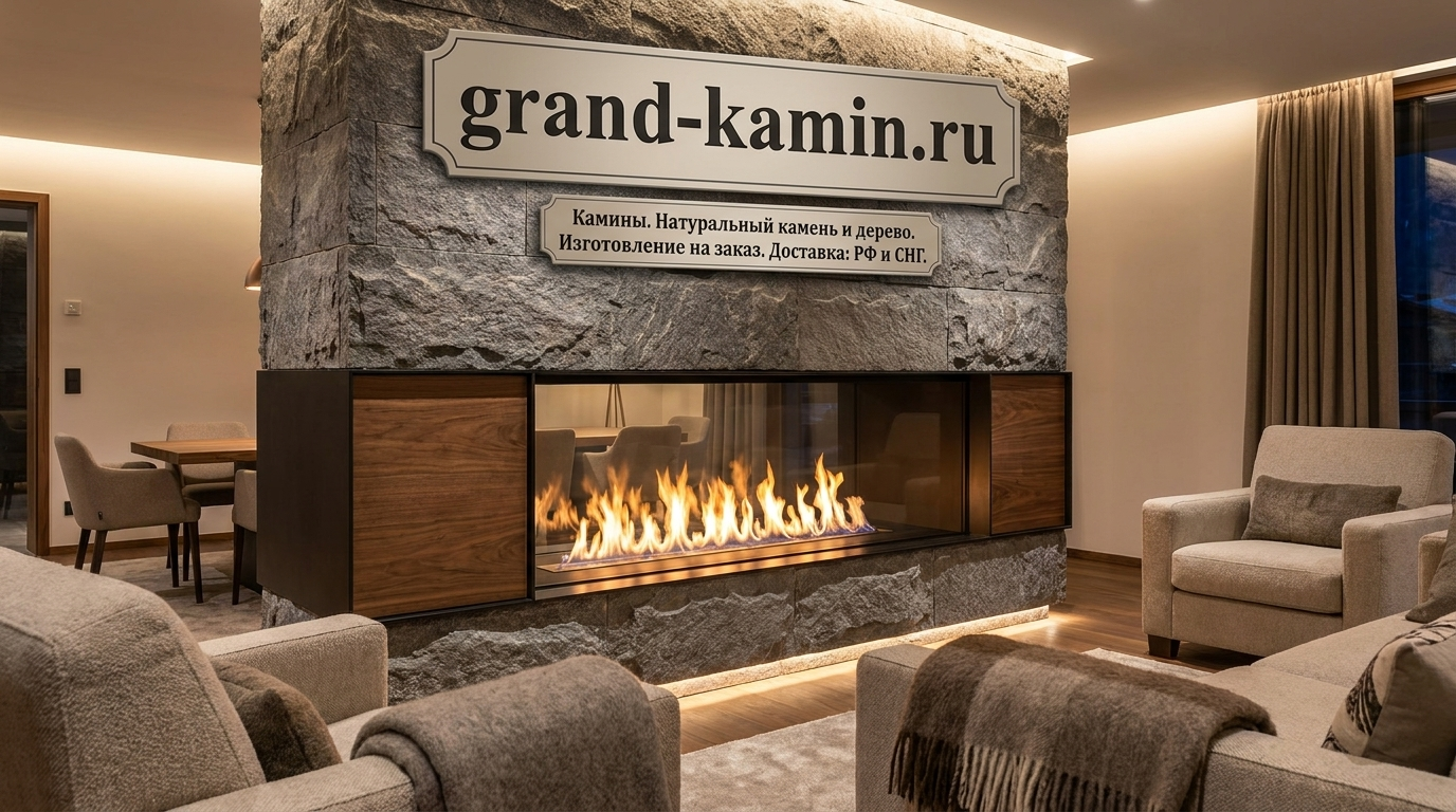 Сквозной биокамин SappFire 1400: как создать уютный интерьер без дыма и золы